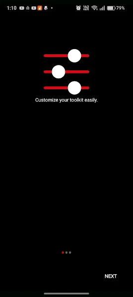 Panel Dark Aura APK screen